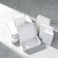 Boîte d'expédition personnalisée en carton ondulé réutilisable, type avion, robuste, écologique, faite à la main, colorée, en matériaux recyclés