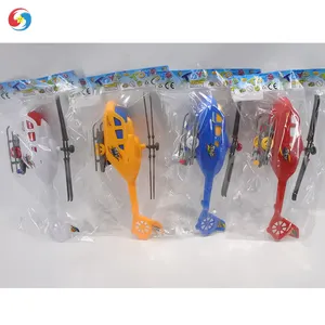 Neue Produkte Kunststoff Magie Kinder Outdoor Pull String Hubschrauber Spielzeug