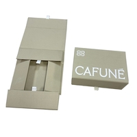 Boîtes d'emballage en papier magnétique personnalisées en gros, couleur ivoire, haut de gamme, écologiques, avec pelliculage mat, pour la promotion e-commerce