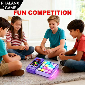Console de <span class=keywords><strong>jeu</strong></span> électronique personnalisée pour enfants : Puzzle matriciel éducatif, entraînement logique, défi de mémoire, <span class=keywords><strong>jeu</strong></span> interactif lumineux pour stimuler le cerveau - Product Image 2