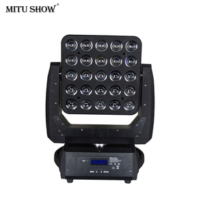 MITUSHOW Acclarent Illumination 25 Matrix Lampada a Testa Mobile, Luce LED per Palcoscenico, Luce Laser Mobile per Discoteca - Product Image 1