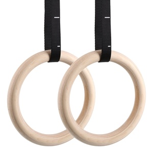 <span class=keywords><strong>Anneaux</strong></span> de gymnastique en bois personnalisés CHOOYOU avec logo, bracelet de poignet, <span class=keywords><strong>anneaux</strong></span> de gymnastique avec sangles - Product Image 1