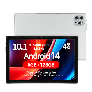Nuovo Tablet PC 10.1 Pollici 4G Android 14 Unisoc T606 Octa-Core 6GB RAM 128GB ROM, Chiamate Telefoniche 4G Globali, Batteria 6000mAh - Product Image 1
