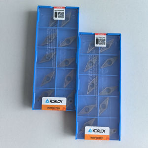 VBMT160408 PC9030 KORLOYS High Quality Tungsten Carbide Inserts 100% Original External Turning CNC <b>Lathe</b> Cutting <b>Tools</b> PVD Steel - Product Image 3