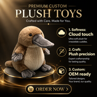 Peluche personnalisée en forme d'oiseau à bec de canard, jouet en coton PP, fausse fourrure de lapin, peluche longue ou courte, poupée douce, OEM ODM