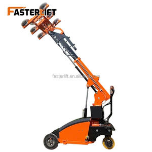 Équipement Fasterlift, chariot à vide électrique pour le levage de verre, machine de pose de carreaux de marbre avec conception télescopique, pour vitriers - Product Image 2