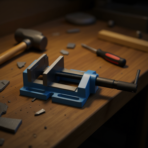 Tornillo de Banco Fervi de 6 Pulgadas, Abrazadera de Banco de Trabajo de Metal Resistente para Trabajos en Madera y Metal - Product Image 3