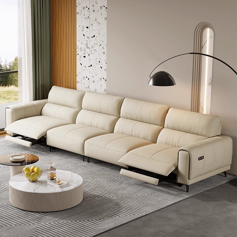 Modern Electric Recliner Home Sofa Set