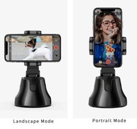 360 support de téléphone de stabilisateur PTZ rotatif automatique AI suivi du visage Selfie Stick avec stabilisation pour Smartphone