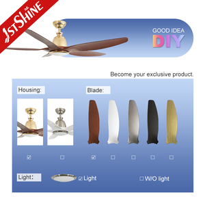 <span class=keywords><strong>Ventilateur</strong></span> de plafond à LED 1stshine <span class=keywords><strong>Ventilateur</strong></span> de plafond intérieur moderne réglable à LED 60 pouces avec télécommande - Product Image 4