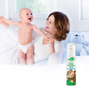 Spray Naturel Ultra-Sensible pour le Changement <span class=keywords><strong>de</strong></span> Couches, <span class=keywords><strong>Crème</strong></span> Anti-Érythème Fessier OEM pour Bébés - Product Image 5