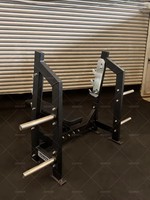 Banc plat multifonctionnel pour usage commercial - Machine d'entraînement de force et d'exercices abdominaux réglable Ydyfit NM0059