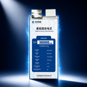 แบตเตอรี่ลิเธียมโพลิเมอร์แบบโซลิดสเตต Xingto 460Wh/kg 36000mAh 40000mAh 3.7V ความหนาแน่นพลังงานสูงพิเศษ สำหรับโดรนและงานหนัก - Product Image 1