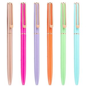 High Quality <b>Multi</b> <b>Color</b> Metal Ballpoint <b>Pen</b> with logo Slim Signature <b>Pen</b> Suitable for Advertising Marketing and Brand Promotion - Product Image 1