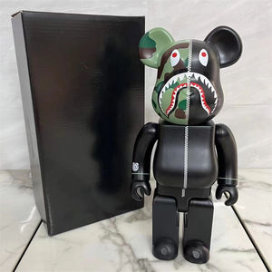 Cao Phiên Bản Bearbrick 400% 28Cm Bạo Động Gấu Trang Trí Di Chuyển Đồ Chơi ABS Hành Động Hình Gấu Hình Đồ Chơi Bearbrick - Product Image 4