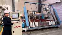 Machine de découpe au jet d'eau CNC à 5 axes AC 4m*2m 3.5m*2.5m, machine de découpe au jet d'eau haute précision pour la découpe de pierre, de marbre et de carrelage