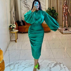Printemps <span class=keywords><strong>Automne</strong></span> Femmes Robes <span class=keywords><strong>2022</strong></span> Haute Qualité Robes De Soirée Élégant À Manches Longues Élégant <span class=keywords><strong>Robe</strong></span> De Bal De Luxe - Product Image 1