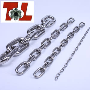 Corrente de aço inoxidável curta, alta qualidade, 304, 316, 6mm, longo, correntes de neve - Product Image 2