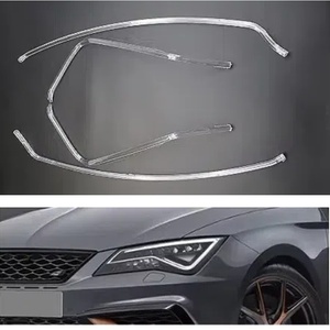 Striscia di guida luminosa a luce bianca con occhi d'angelo per sedile <span class=keywords><strong>Leon</strong></span> <span class=keywords><strong>FR</strong></span> LED faro 2018 2021 auto DRL catetere strisce per corsa diurna - Product Image 2