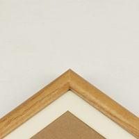Cadre photo en bois pliable en forme de livre personnalisé d'usine moderne A3 A4 A5 Décoration en bois pour la maison Impression par sublimation Forme d'amour