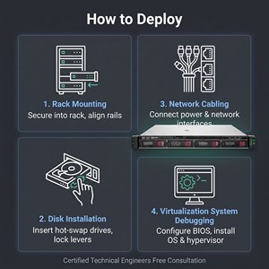 Serveur en rack HPE <span class=keywords><strong>ProLiant</strong></span> <span class=keywords><strong>DL320</strong></span> Gen11 1U d'origine, Intel Xeon 3408U, 16 Go de DDR5, 4 LFF, virtualisation, informatique en nuage, serveur en rack - Product Image 4