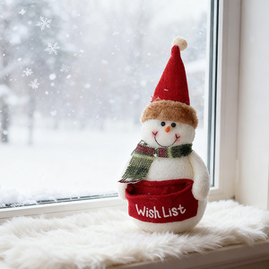 Adornos Navideños <span class=keywords><strong>de</strong></span> Exterior Hechos a Mano <span class=keywords><strong>de</strong></span> la Marca BINGCHI, <span class=keywords><strong>Muñeco</strong></span> <span class=keywords><strong>de</strong></span> <span class=keywords><strong>Nieve</strong></span> <span class=keywords><strong>de</strong></span> Tela con Forma <span class=keywords><strong>de</strong></span> <span class=keywords><strong>Muñeco</strong></span> <span class=keywords><strong>de</strong></span> Dibujos Animados, 20x12cm, Duradero - Product Image 5