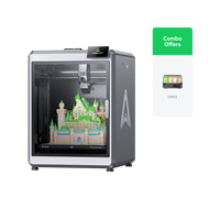 Imprimante 3D Creality pour K2 Plus - Impression multi-couleurs CFS Max 600 mm/s, doubles caméras IA, nivellement entièrement automatique, 350x350x350 mm