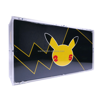 Boîte de protection transparente en acrylique résistante aux UV avec aimant puissant pour boîte de rappel ETB Evolutions