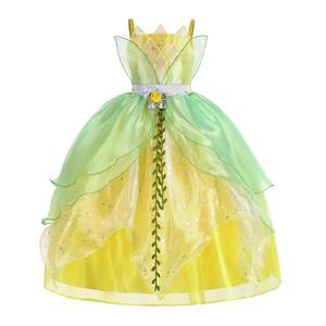 Halloween niños niña Hada Rana Príncipe princesa vestido niñas cumpleaños fiesta Cosplay vestido - Product Image 2