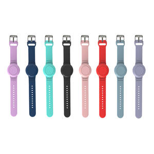 Banda de silicona suave para pulsera oculta <span class=keywords><strong>Airtag</strong></span>, Correa ligera para <span class=keywords><strong>Apple</strong></span> <span class=keywords><strong>AirTag</strong></span> <span class=keywords><strong>Watch</strong></span> Band para niños - Product Image 2