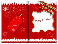 Carte postale personnalisée en papier couché, carte de remerciement, carte de Noël, impression offset, service d'impression, fabricant de cartes de vœux