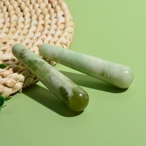 Tongkat akupuntur batu giok alami untuk wajah tubuh & alat kecantikan pena Pijat Refleksi Kaki & wajah tubuh - Product Image 1