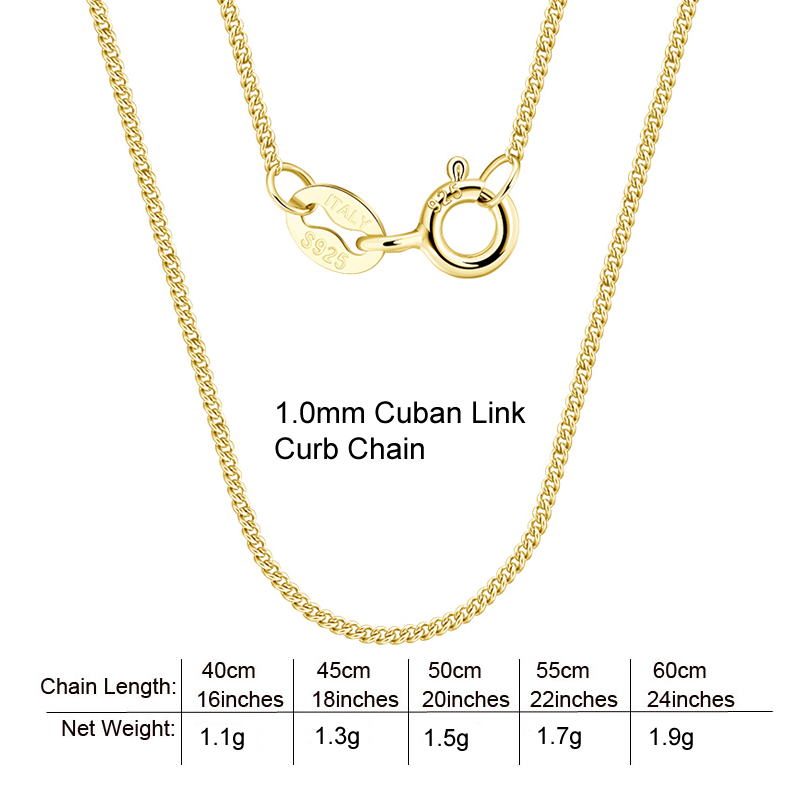 Catena a maglia cubana SC18