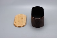Boîte à pain Bin Cuisine Ensemble de 4 Cuisine Ronde Stockage des Aliments Farine Thé Café Sucre Canister Pots Bocaux Ensemble