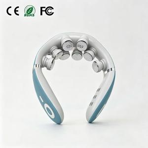 Cordless Cervical Neck Massager, 8 Heads with Heat Therapy, 12 Modes for Home & Office, Custom Logo Available - Product Image 3