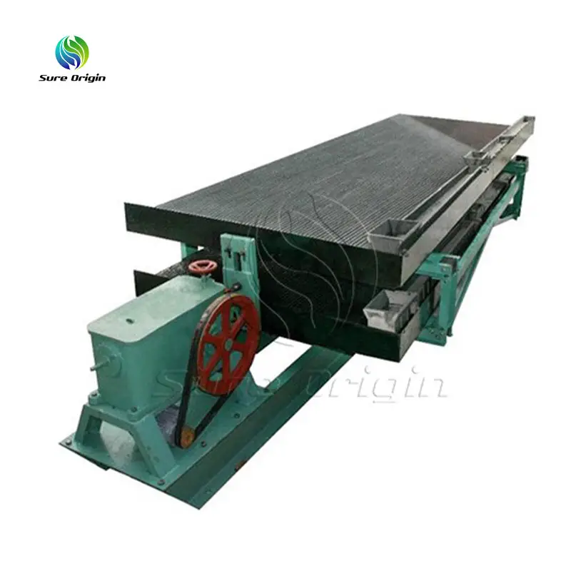 Low water absorption rate gold panning equipment small shaking table