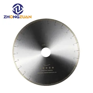 Zhongzuan Hot Koop Aanpasbare 14 Inch Diamond Marmer Zaagblad Voor Marmer Graniet Quartz Stone