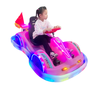 Voiture tamponneuse lumineuse en plastique pour enfants et adultes, équipement de divertissement électrique pour aires de jeux, centres commerciaux et places publiques, utilisation extérieure et intérieure - Product Image 1