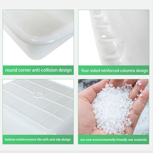 <span class=keywords><strong>Bac</strong></span> de rangement plat en <span class=keywords><strong>plastique</strong></span> blanc <span class=keywords><strong>pour</strong></span> aliments, <span class=keywords><strong>bac</strong></span>/boîte/plateau <span class=keywords><strong>rectangulaire</strong></span> en <span class=keywords><strong>plastique</strong></span> <span class=keywords><strong>pour</strong></span> aliments, fabrication industrielle - Product Image 2