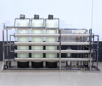 Installation facile, machine de purification d'eau potable RO de 2 tonnes, production d'eau pure, traitement de l'eau