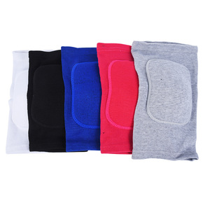 واقيات ركبة سميكة للرقص والكرة الطائرة، مضادة للانزلاق وقابلة للتنفس وحافظة للدفء للرياضات الخارجية - عبوة من قطعتين - Product Image 1