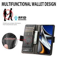 Parler sac à main en cuir luxe 2024 dernier Rfid bloquant étui de couverture de téléphone portable pour Redmi 13 Pro Plus avec fente pour carte
