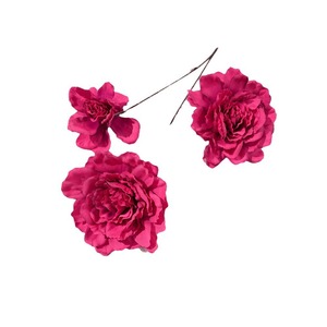 Fleurs de pivoine artificielles, grandes fleurs en soie, décoration de mariage, décoration de la maison, fabrication artisanale, moulage par injection, origine Chine - Product Image 5