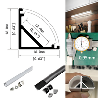 Profilé d'éclairage LED d'angle Série 6000 en alliage d'aluminium – Solution de découpe et de soudure OEM/ODM directe usine pour projets d'aménagement intérieur de bureaux
