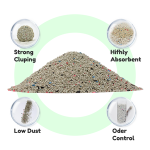 Büyük toptan indirimler yüksek kalite uzun ömürlü koku giderme aktif karbon zeolit volkanik kaya Bentonite kedi kumu - Product Image 2