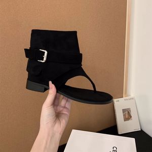 Casual Flip-Flop Sandals Slip-On 2026 Summer New Niche Personalized Toe-Strap Breathable Lightweight Non-Slip Polyurethane Upper - Product Image 5