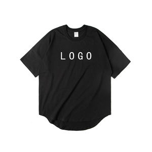 T-shirts personnalisés amples et oversize, unis et vierges, de luxe, à épaules tombantes, 100% coton, 220 g/m², épais, pour hommes - Product Image 4