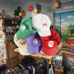 Cho Super Mario Bros. Mũ bóng chày thêu bông Luis Mũ chống nắng sọc Visor cho Cảnh Kinh Doanh - Product Image 3