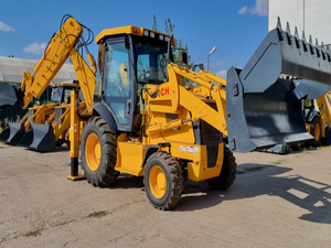 Retroexcavadora 620CH 8T, la más vendida, con fuerza de ruptura de 60 kN, cucharón de carga de 1.0 m³, excavadora de construcción 4x4 - Product Image 6