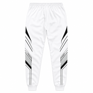 <b>Men's</b> <b>White</b> Drawstring Sweatpants With Number 10 Print Side Pockets Breathable Casual <b>Joggers</b> Elastic Waist Autumn Wear - Product Image 2